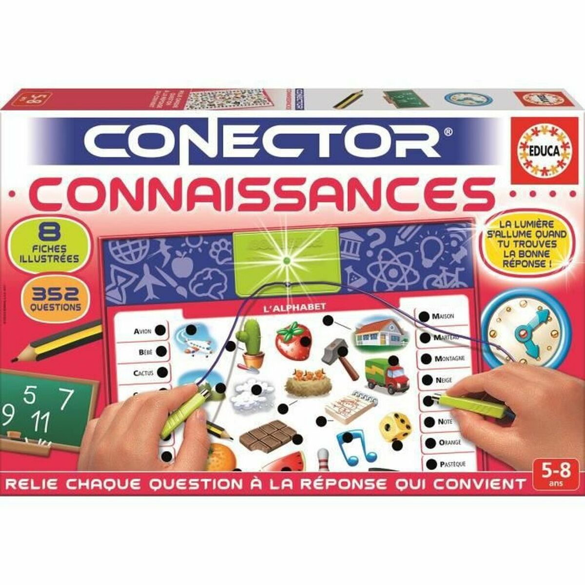 Board game Educa Connector Scientific Game (FR) (1 Piece) Board game Educa Connector Scientific Game (FR) (1 Piece)