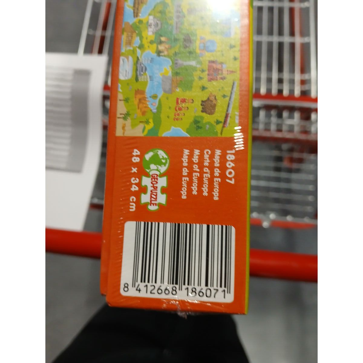 Child’s Puzzle Europe Map Educa (150 pcs)