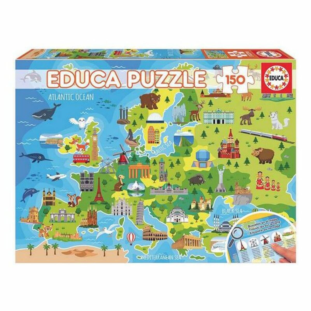 Child’s Puzzle Europe Map Educa (150 pcs) Child’s Puzzle Europe Map Educa (150 pcs)