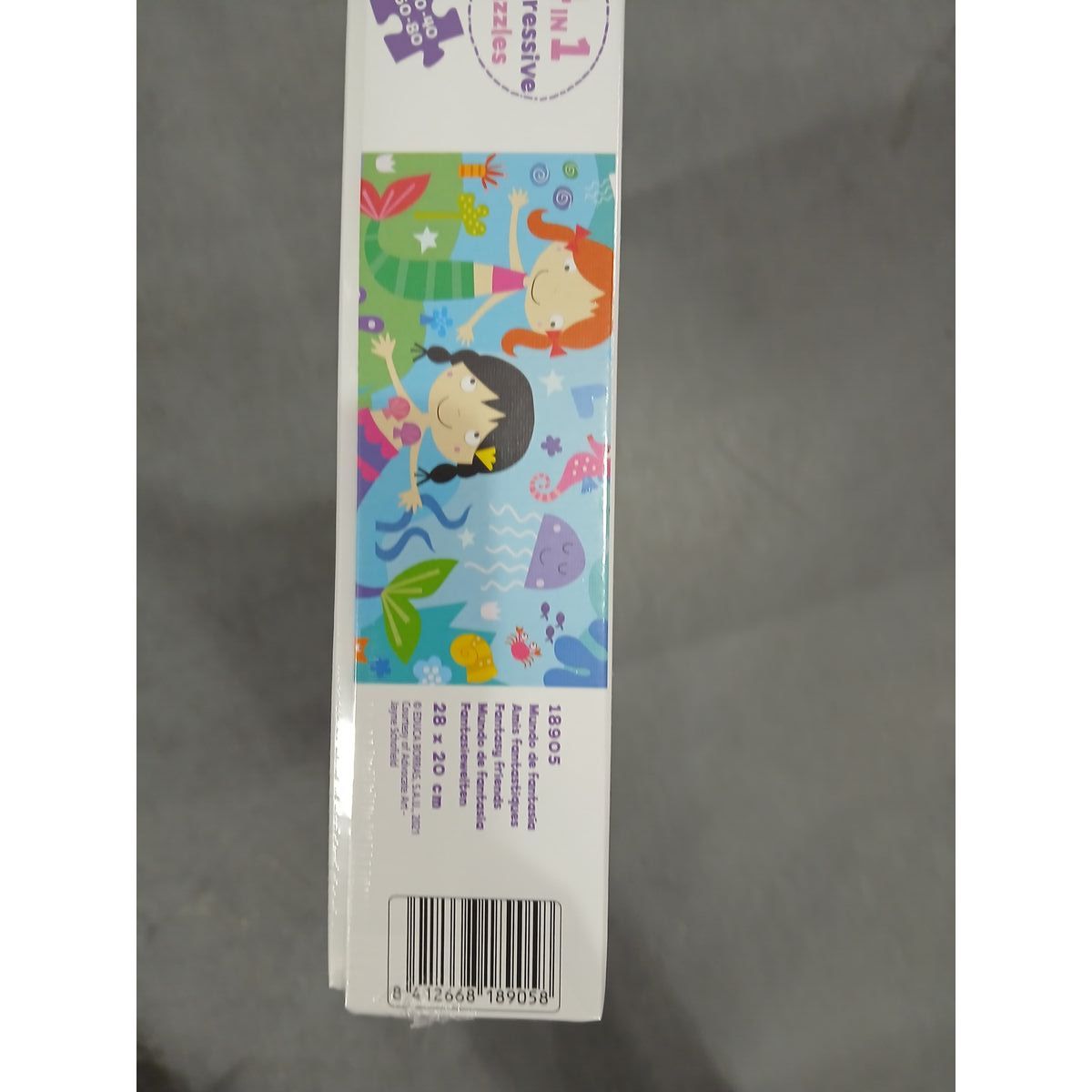 4-Puzzle Set Educa 18905 Fantasy