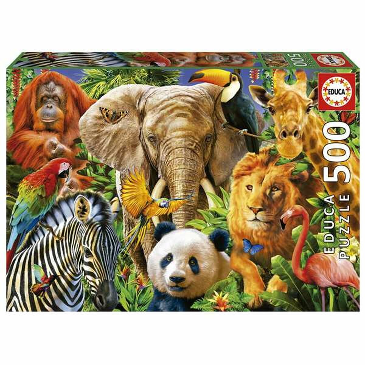Animals Puzzle Educa 500 Pieces Animals Puzzle Educa 500 Pieces