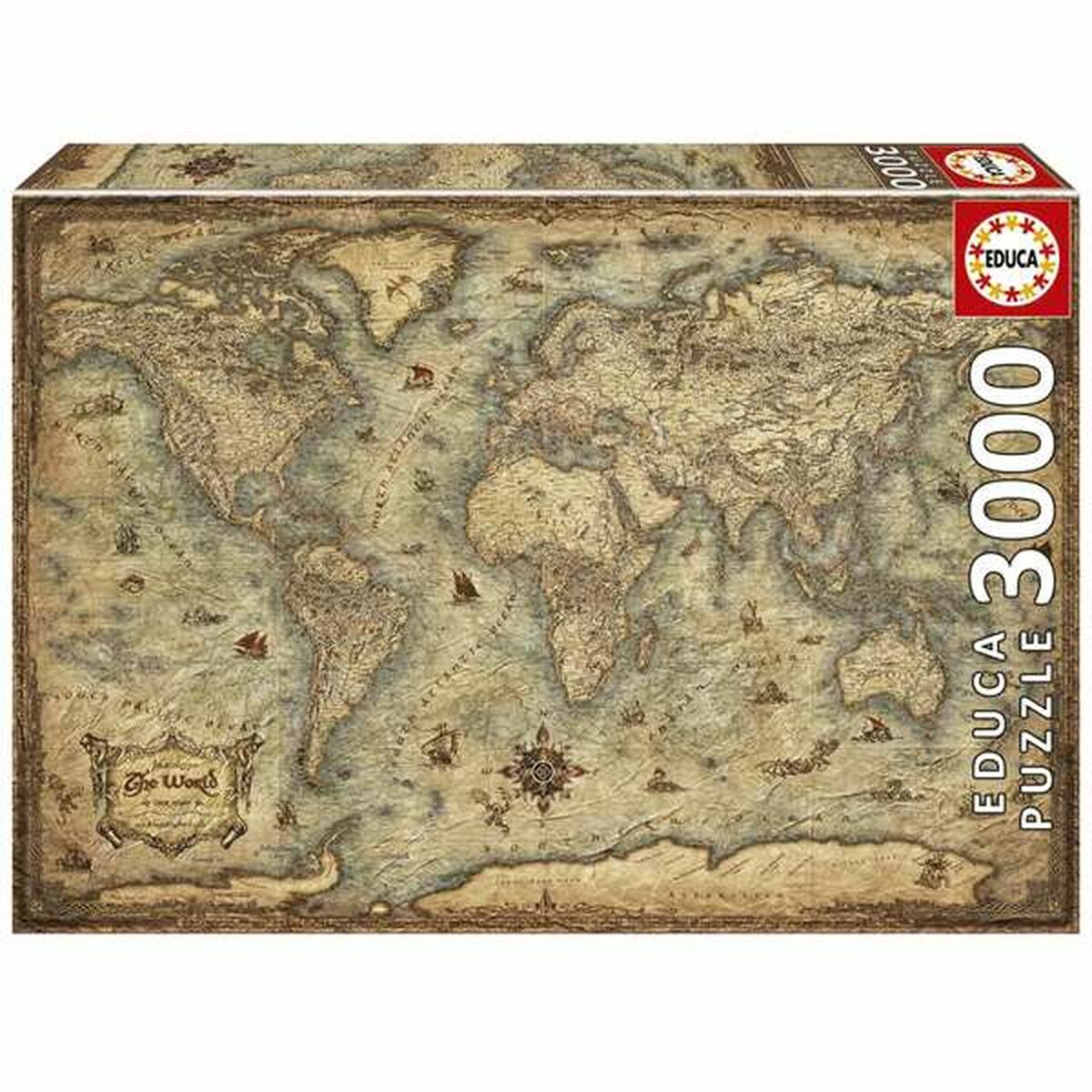 Puzzle Educa Map