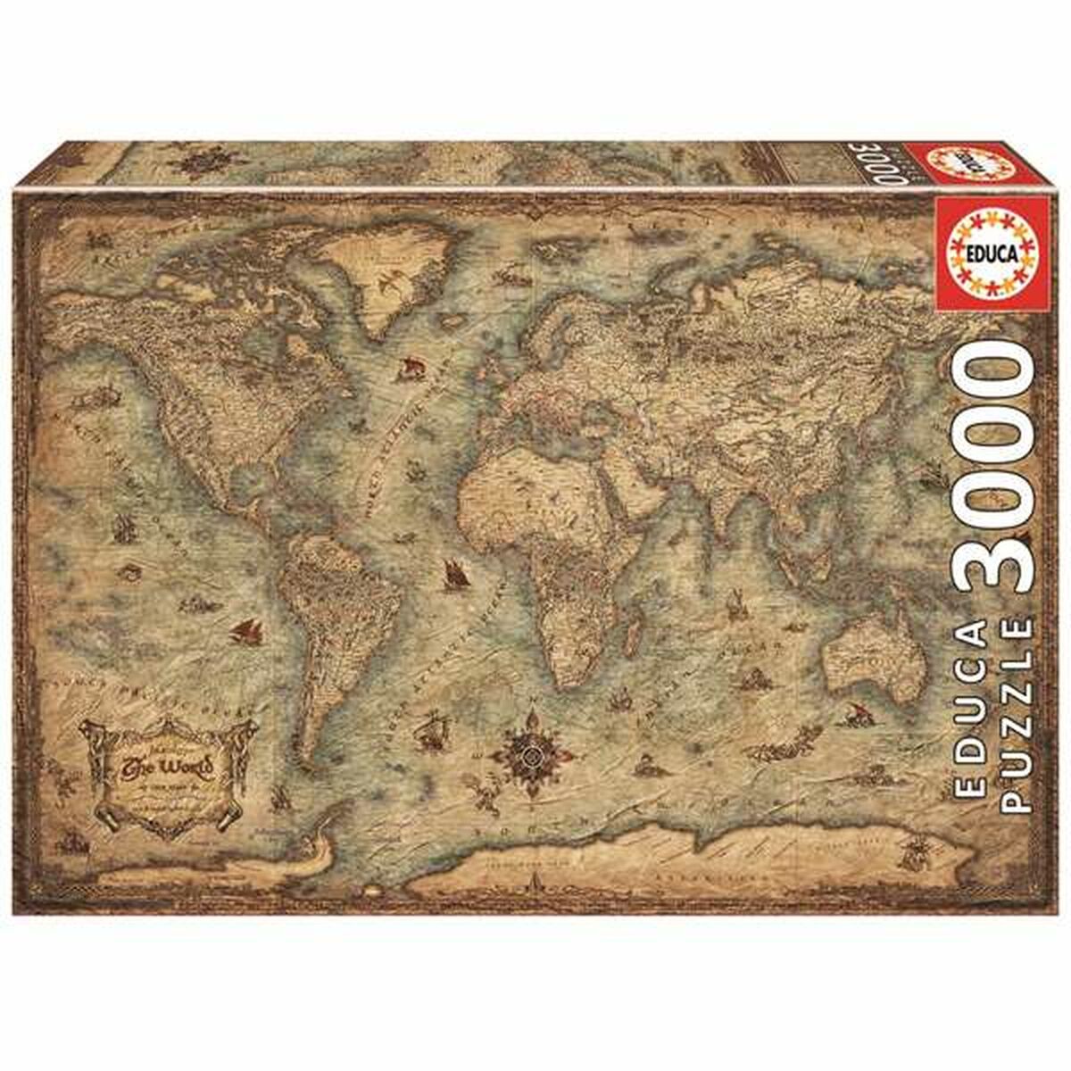 Puzzle Educa Map