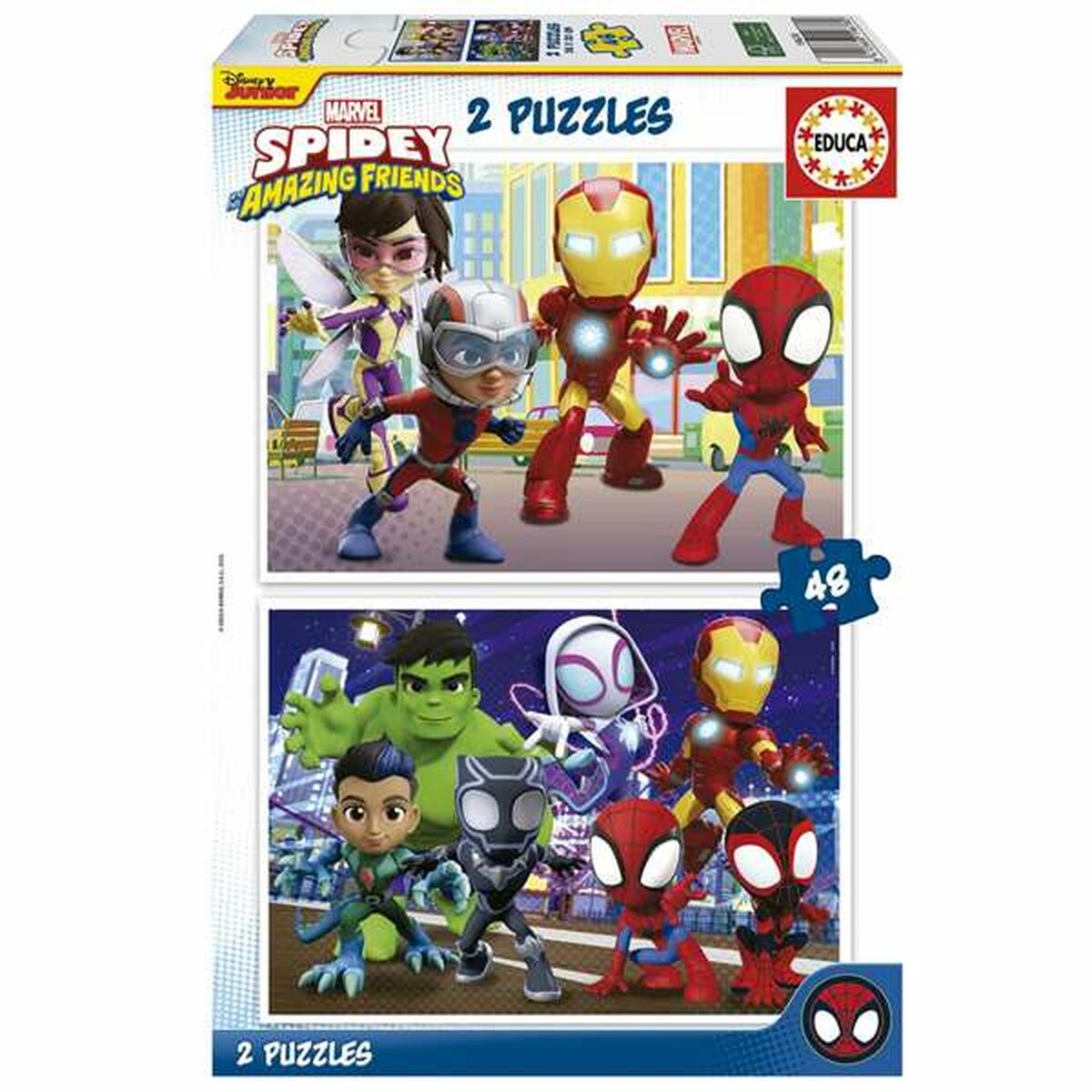 2-Puzzle Set Educa Spidey Amazing Friends 2-Puzzle Set Educa Spidey Amazing Friends