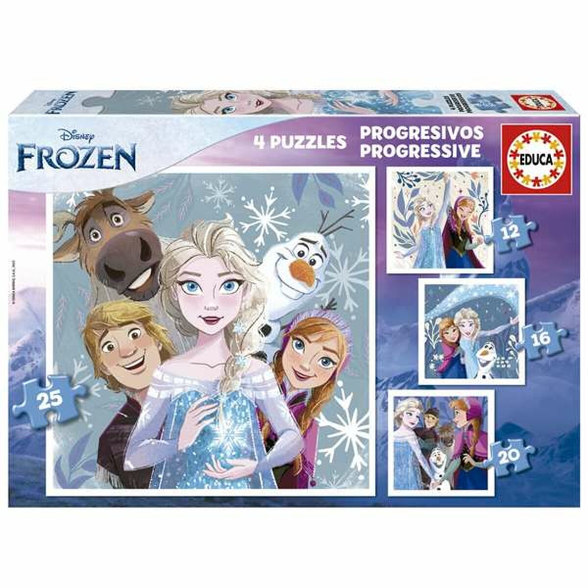 Puzzle Frozen Progressive difficulty Puzzle Frozen Progressive difficulty