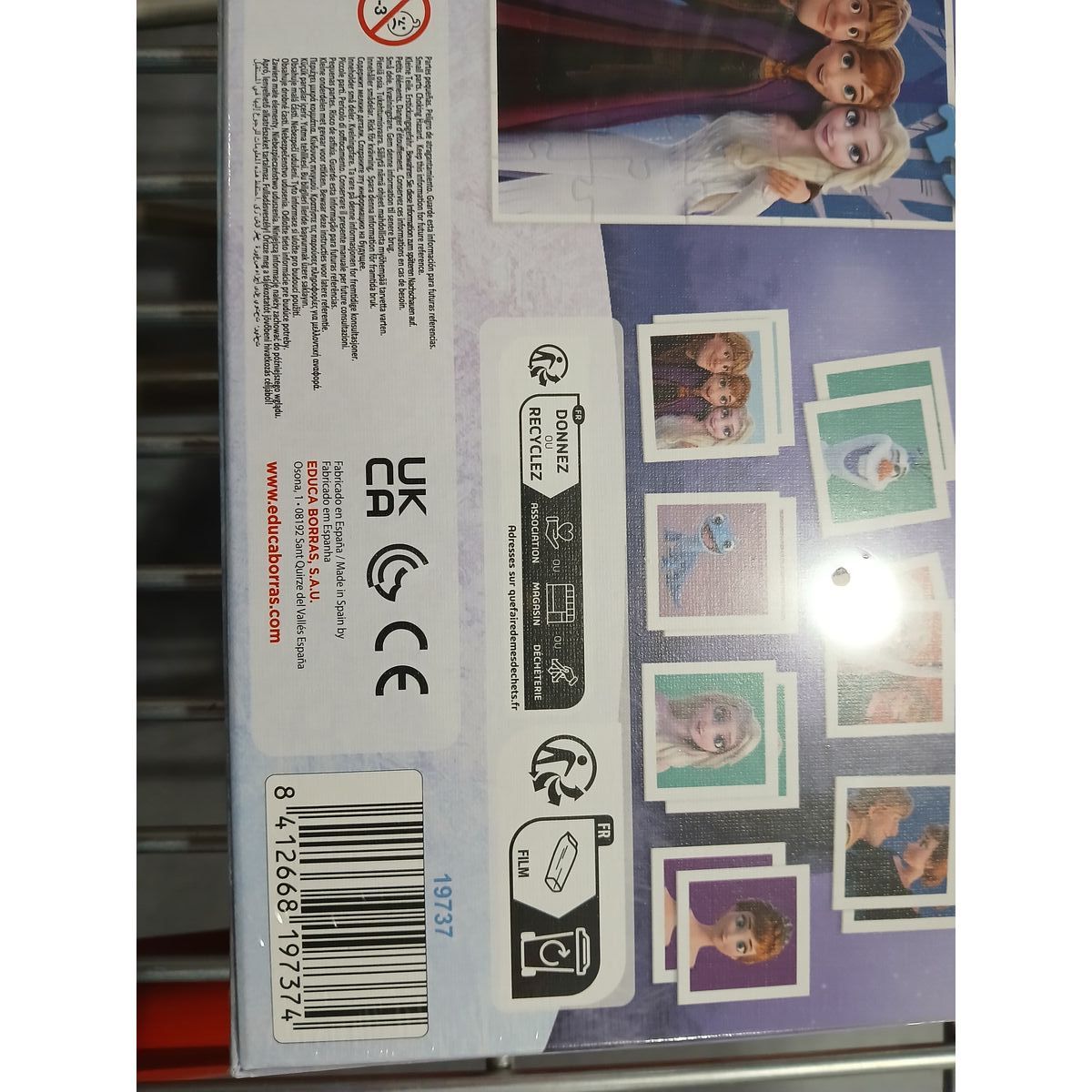 Set of Skill Games Frozen 4-in-1