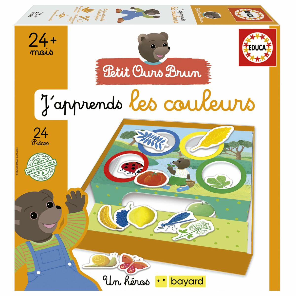 Educational Game Educa Japprends les couleurs (FR)