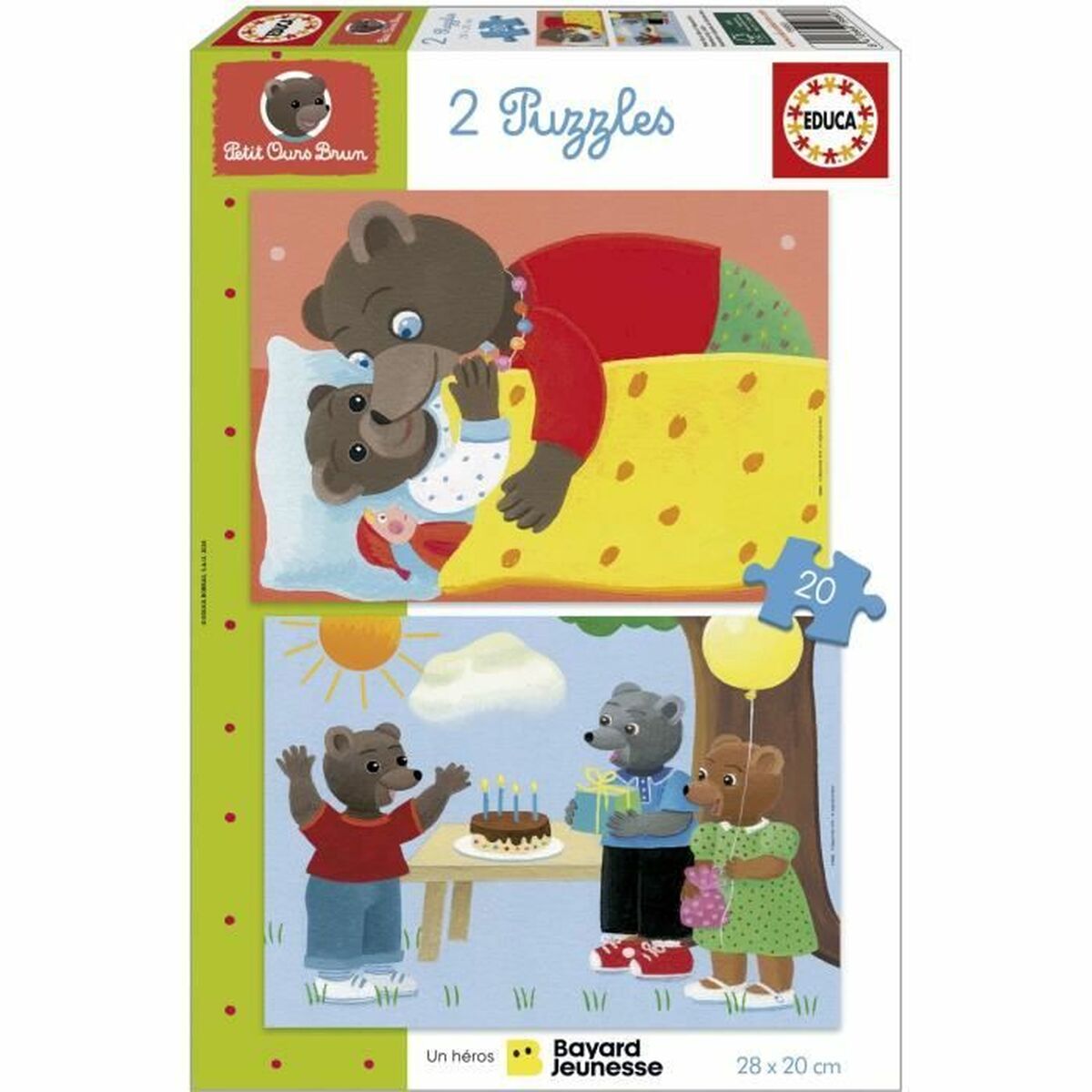 Puzzle Educa Little Brown Bear Puzzle Educa Little Brown Bear
