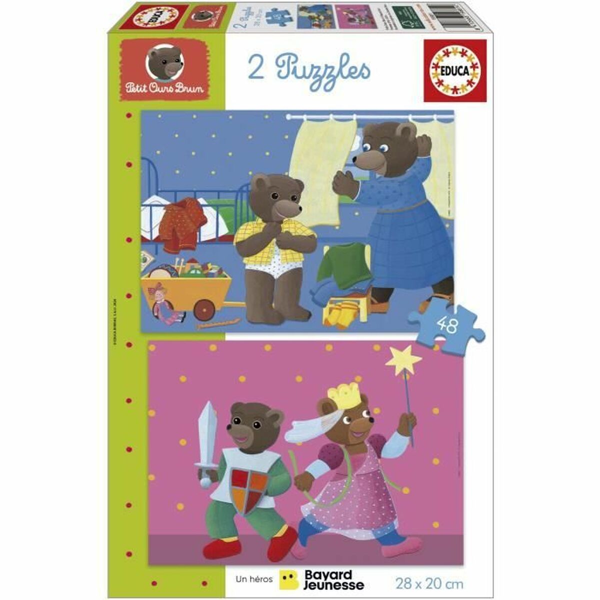 Puzzle Educa Little Brown Bear Puzzle Educa Little Brown Bear