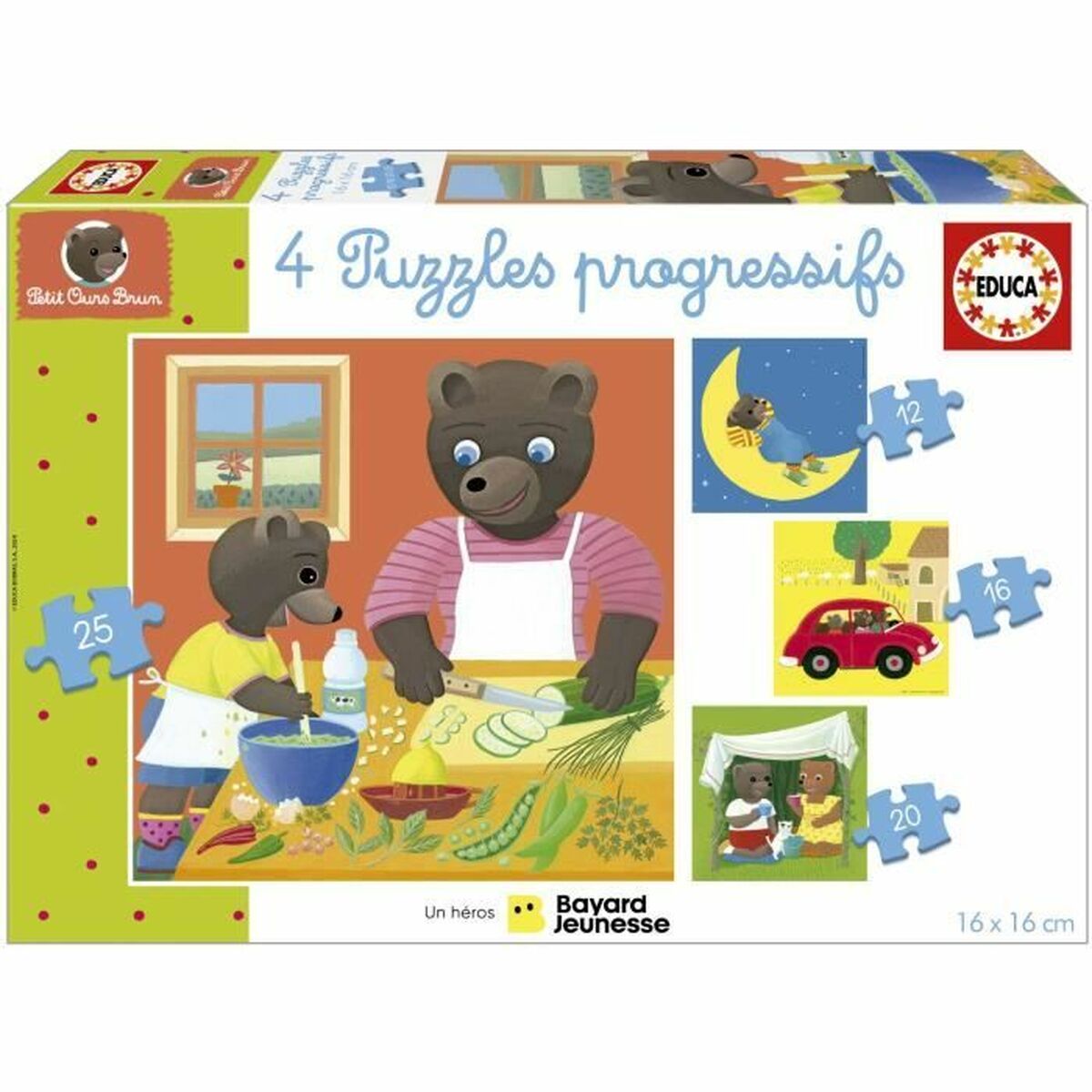 Puzzle Educa Osito Pardo Puzzle Educa Osito Pardo
