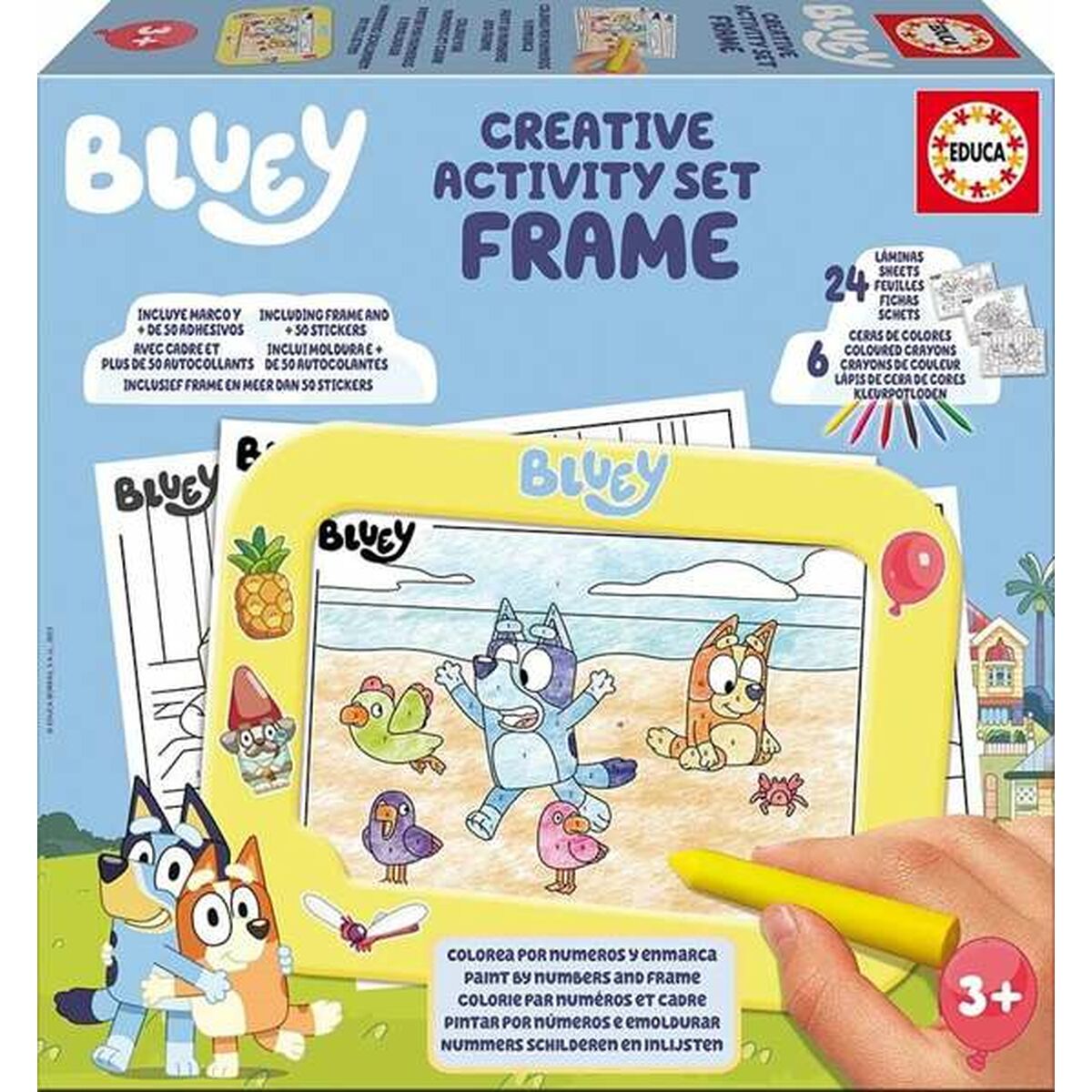 Drawing Set Educa Bluey Drawing Set Educa Bluey