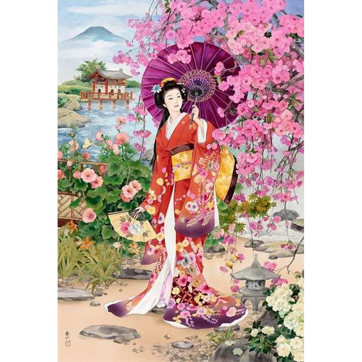 Puzzle Educa Teien (Haruyo Morita) 1000 Pieces Puzzle Educa Teien (Haruyo Morita) 1000 Pieces
