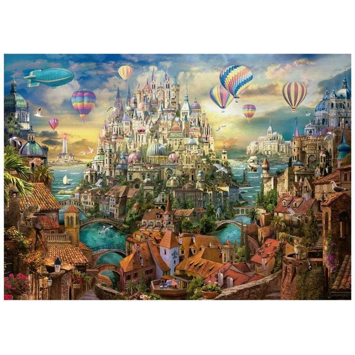 Puzzle Educa City of Dreams 2000 Pieces Puzzle Educa City of Dreams 2000 Pieces