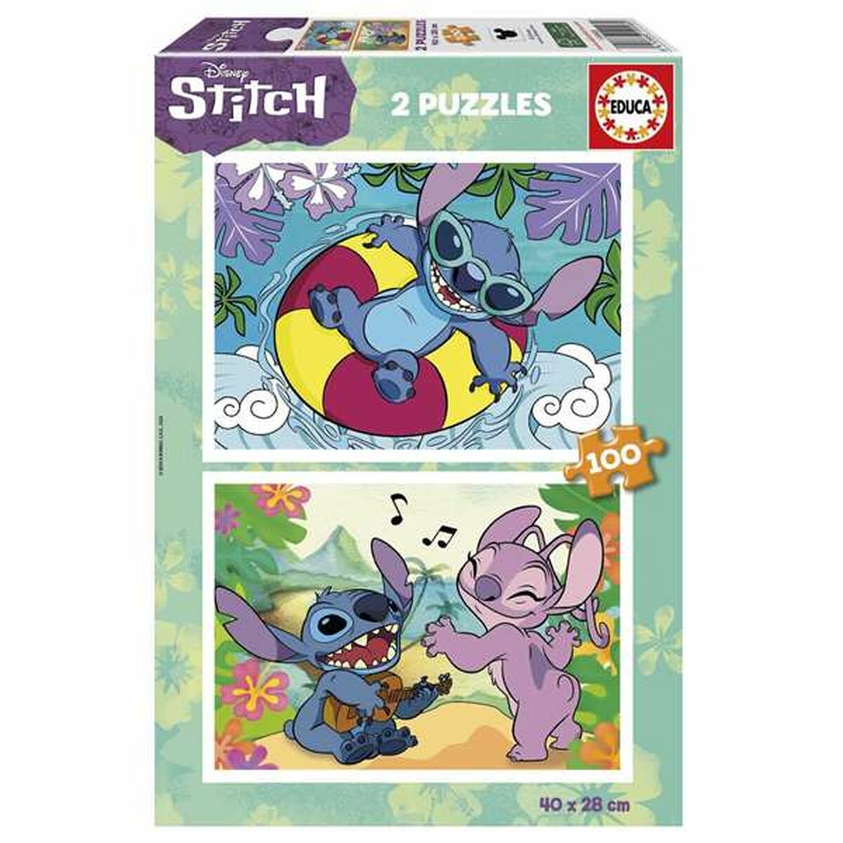 2-Puzzle Set Stitch 100 Pieces 2-Puzzle Set Stitch 100 Pieces
