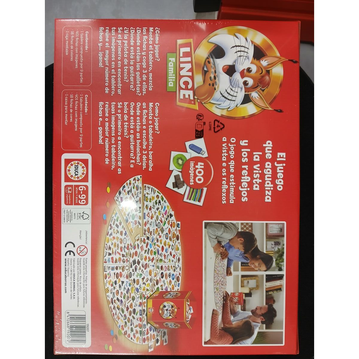 Board game Educa Lince 421 Pieces