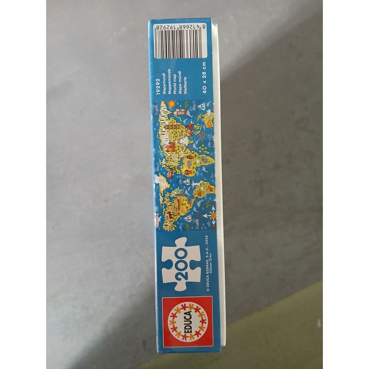 Child’s Puzzle Educa Mapamundi (200 pcs)