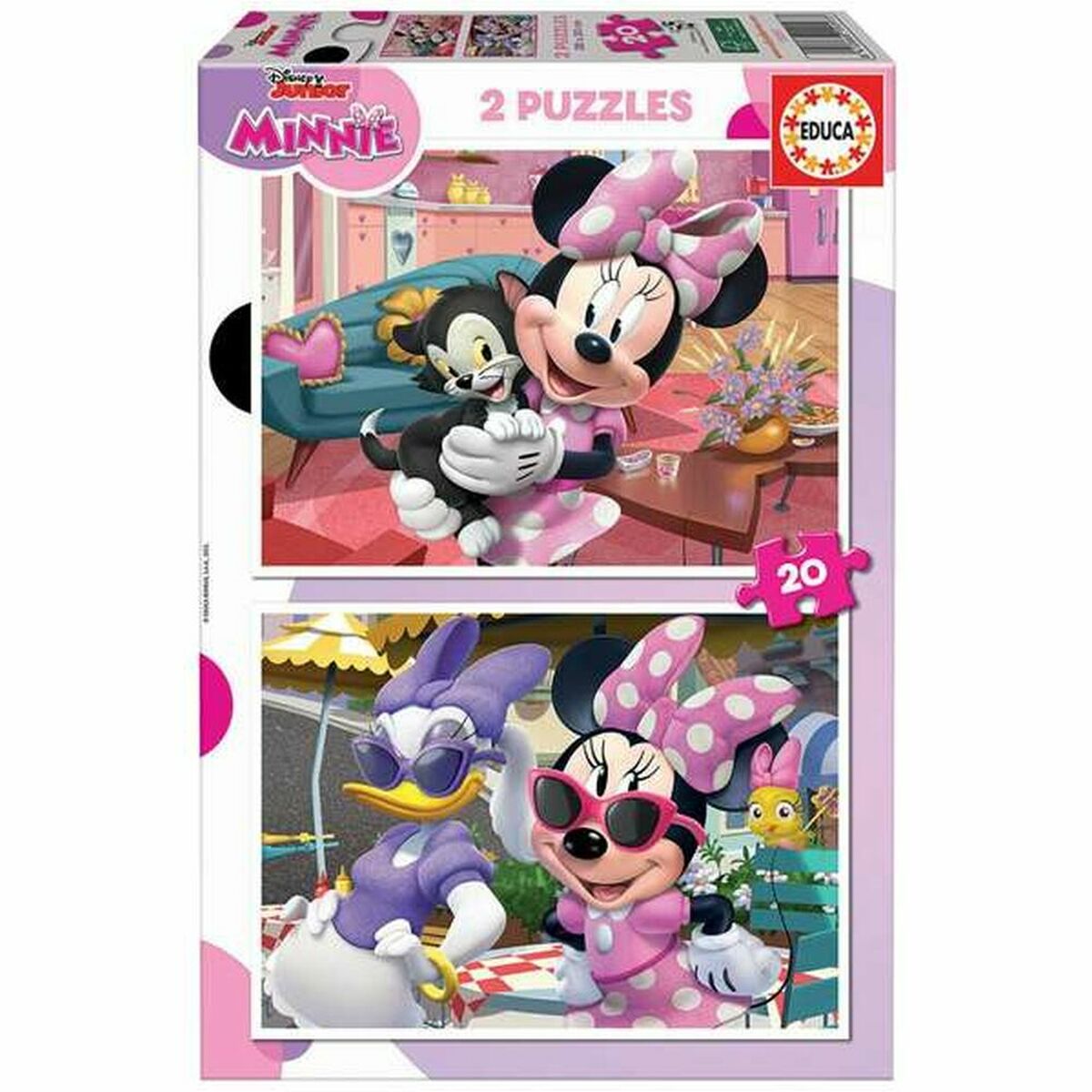 Puzzle Educa Minnie (2 x 20 pcs) Puzzle Educa Minnie (2 x 20 pcs)