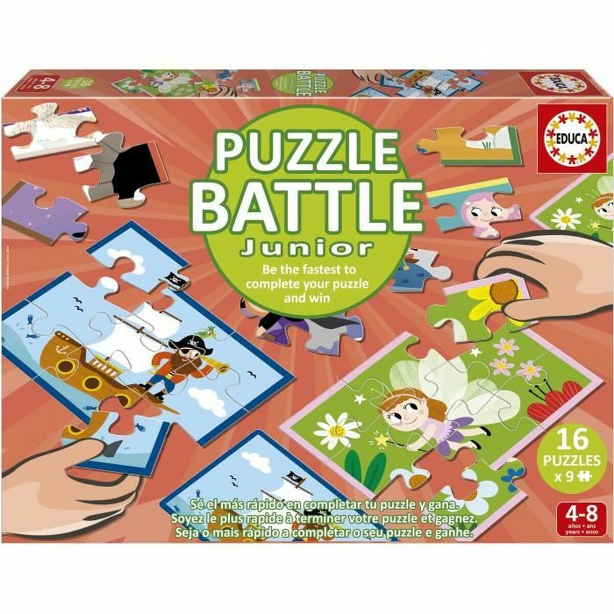 Puzzle Educa Battle Jr Fantasy 144 Pieces