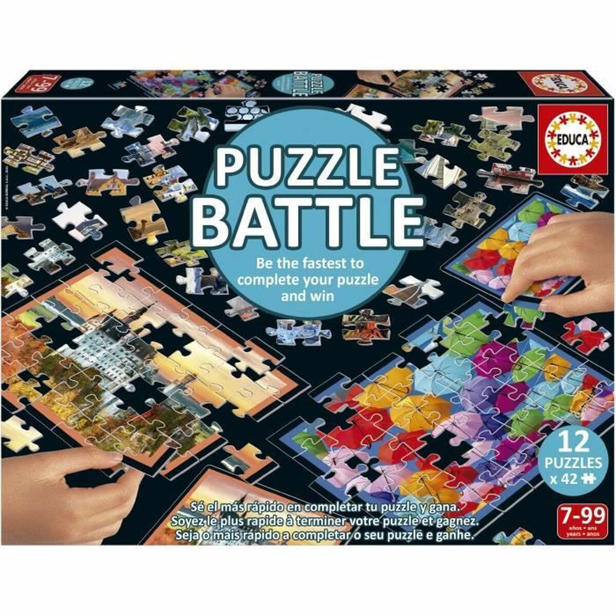 Puzzle Educa Battle Travel 42 Pieces (12 Units) Puzzle Educa Battle Travel 42 Pieces (12 Units)