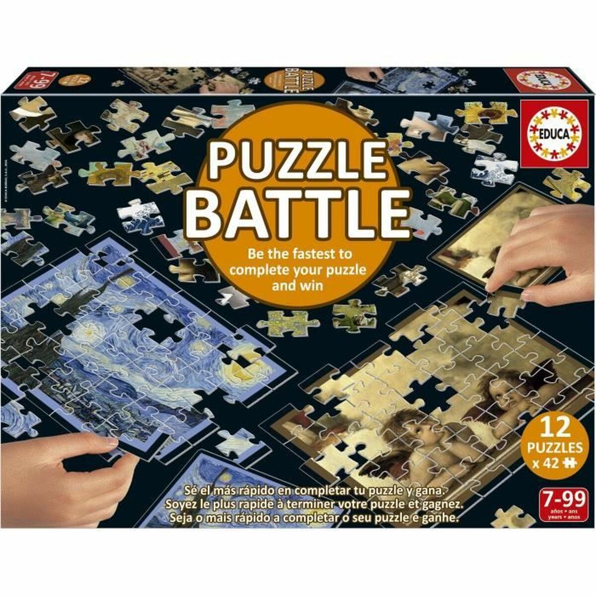 Puzzle Educa Battle Art 42 Pieces (12 Units) Puzzle Educa Battle Art 42 Pieces (12 Units)