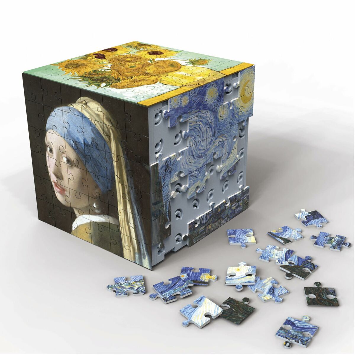 Puzzle Educa Arte en Cubo 36 Pieces 216 Pieces (6 Units)