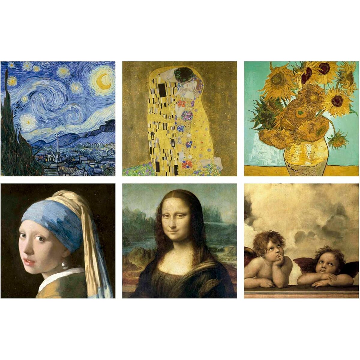 Puzzle Educa Arte en Cubo 36 Pieces 216 Pieces (6 Units)