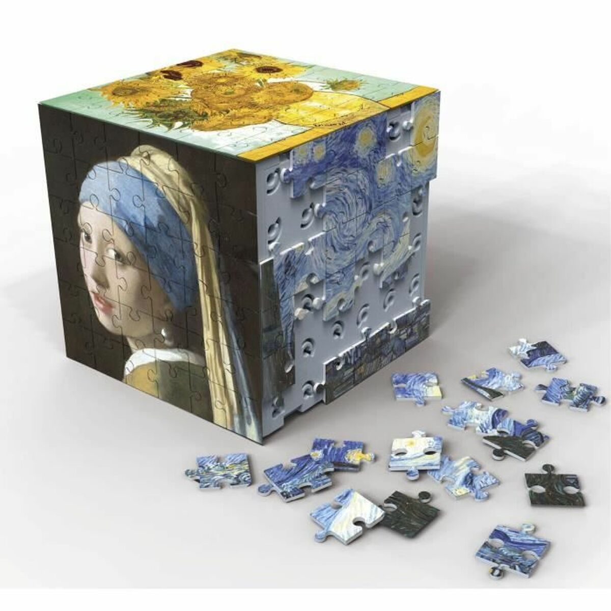 Puzzle Educa Arte en Cubo 36 Pieces 216 Pieces (6 Units)