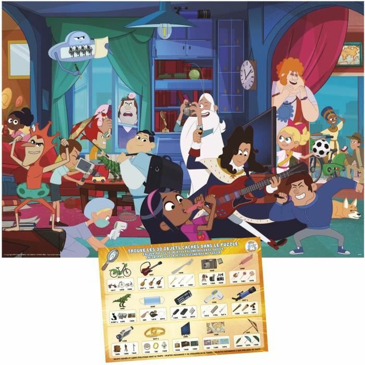 Puzzle Educa rase una vez… Estos divertidos objetos 150 Pieces