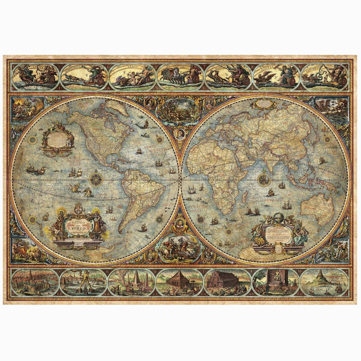 Puzzle Educa Orbis Terrarum 1000 Pieces