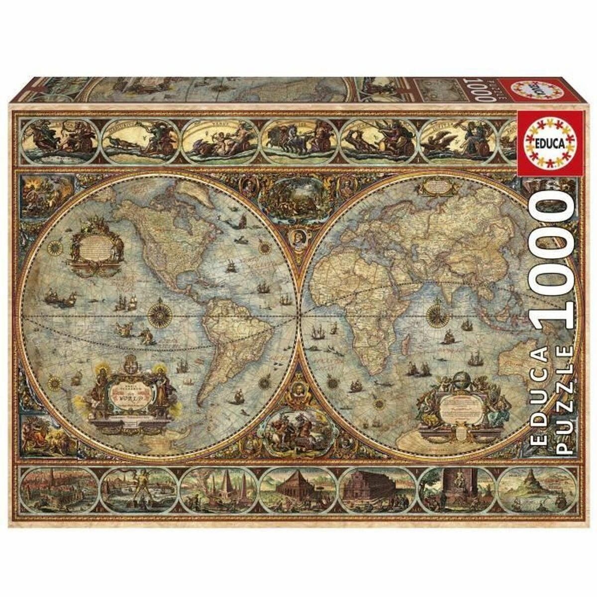 Puzzle Educa Orbis Terrarum 1000 Pieces Puzzle Educa Orbis Terrarum 1000 Pieces