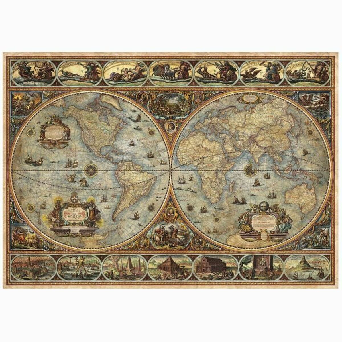 Puzzle Educa Orbis Terrarum 1000 Pieces
