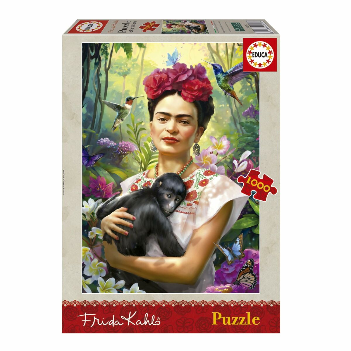 Puzzle Educa El Jardn de la Vida 1000 Pieces