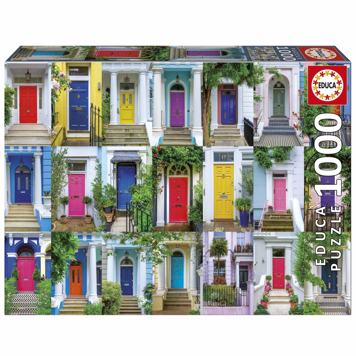 Puzzle Educa Puertas de Notting Hill 1000 Pieces