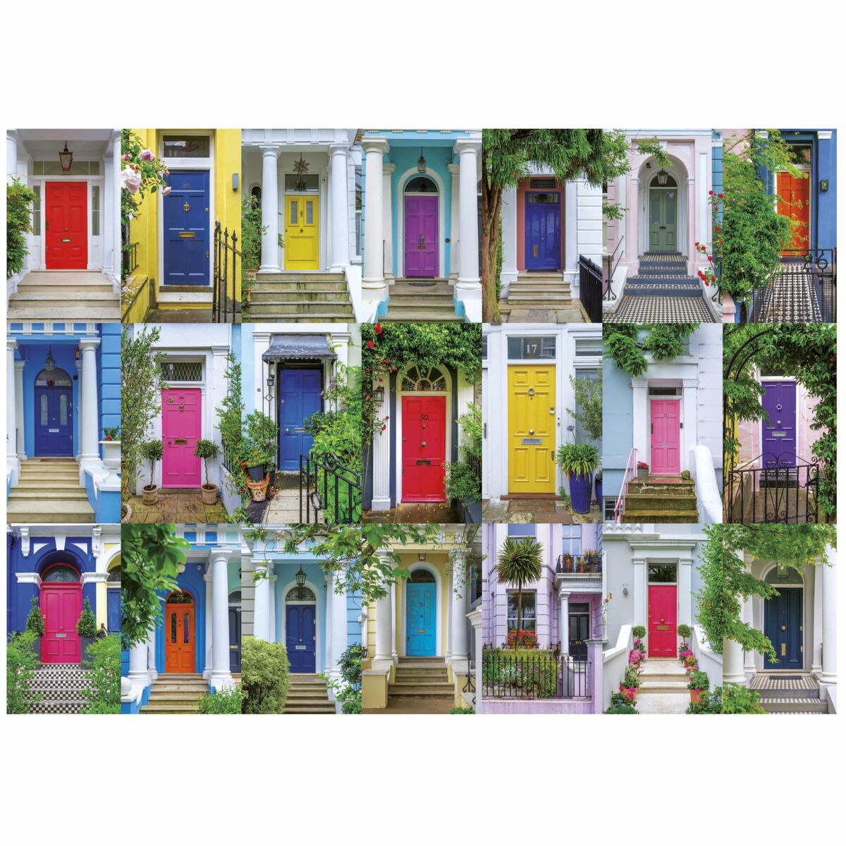 Puzzle Educa Puertas de Notting Hill 1000 Pieces