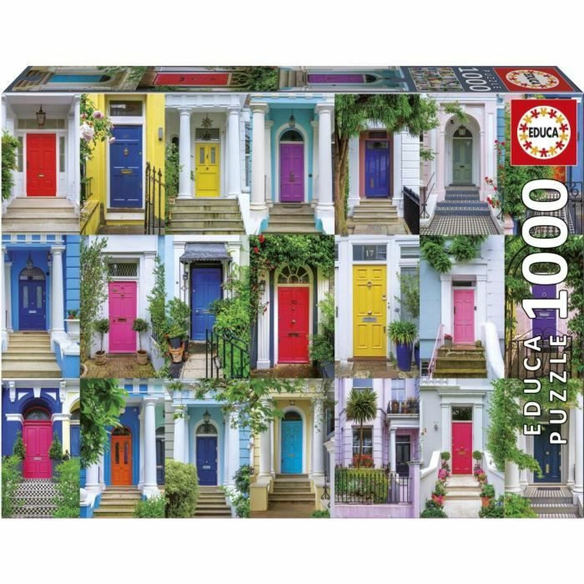 Puzzle Educa Puertas de Notting Hill 1000 Pieces
