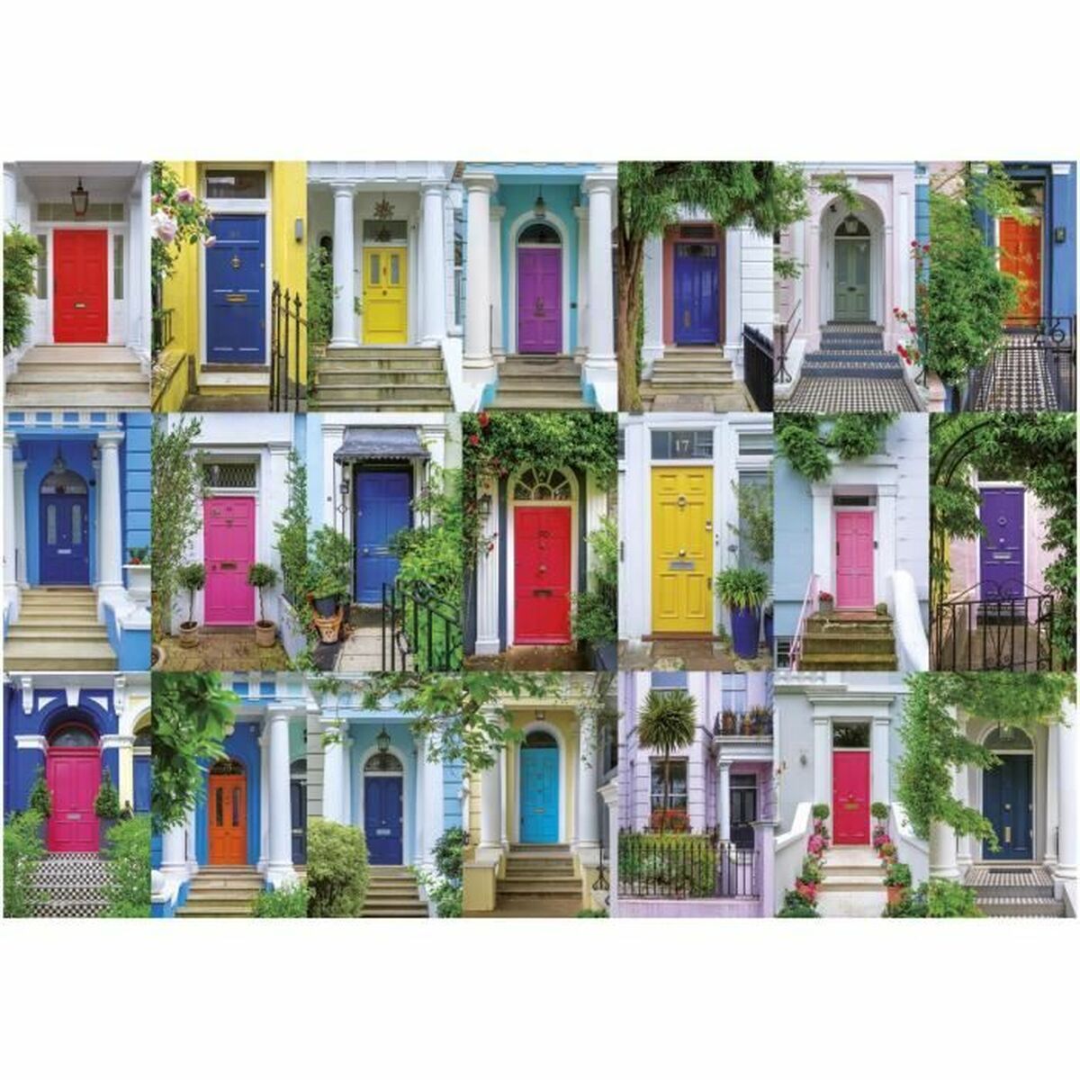 Puzzle Educa Puertas de Notting Hill 1000 Pieces