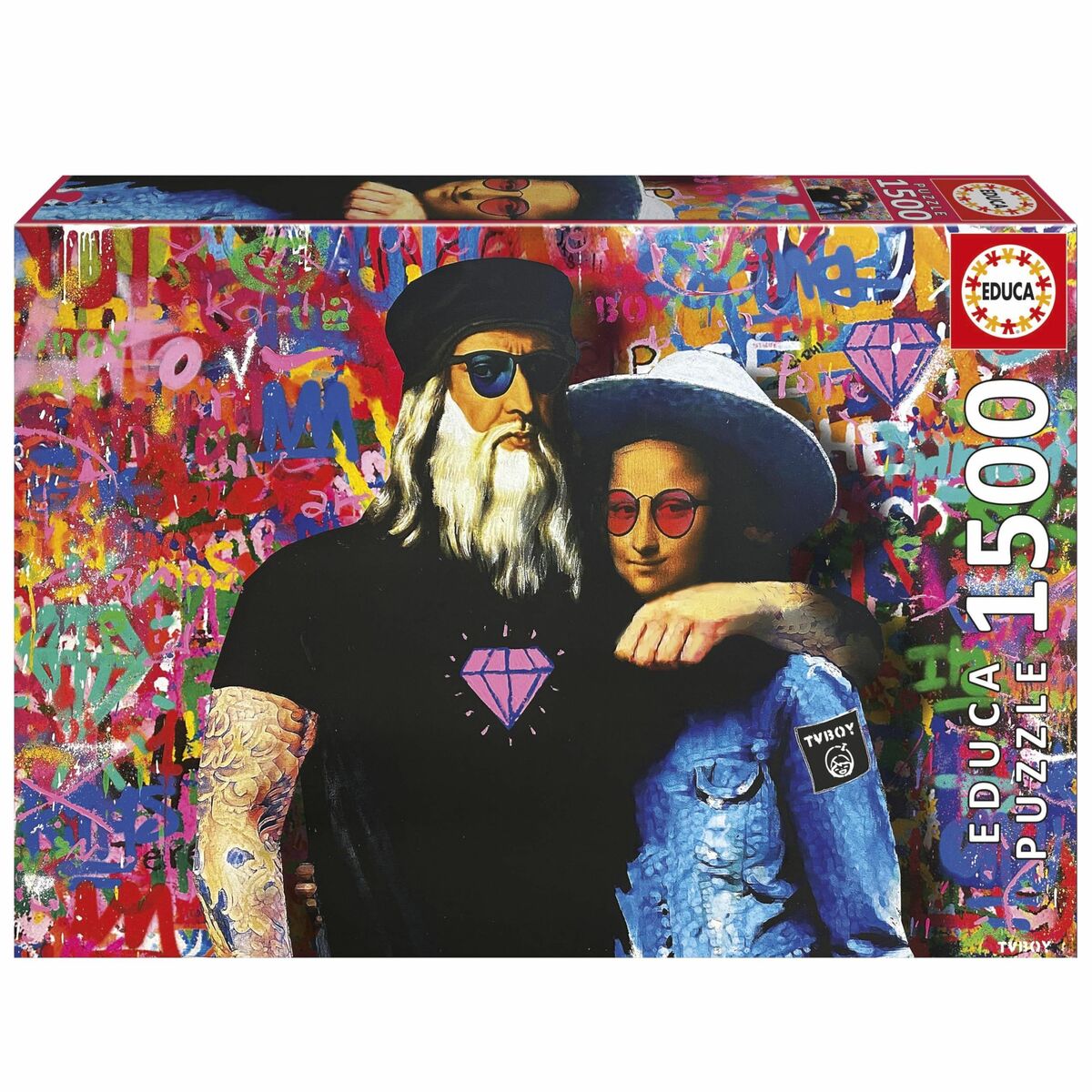Puzzle Educa Leo y Lisa 1500 Pieces