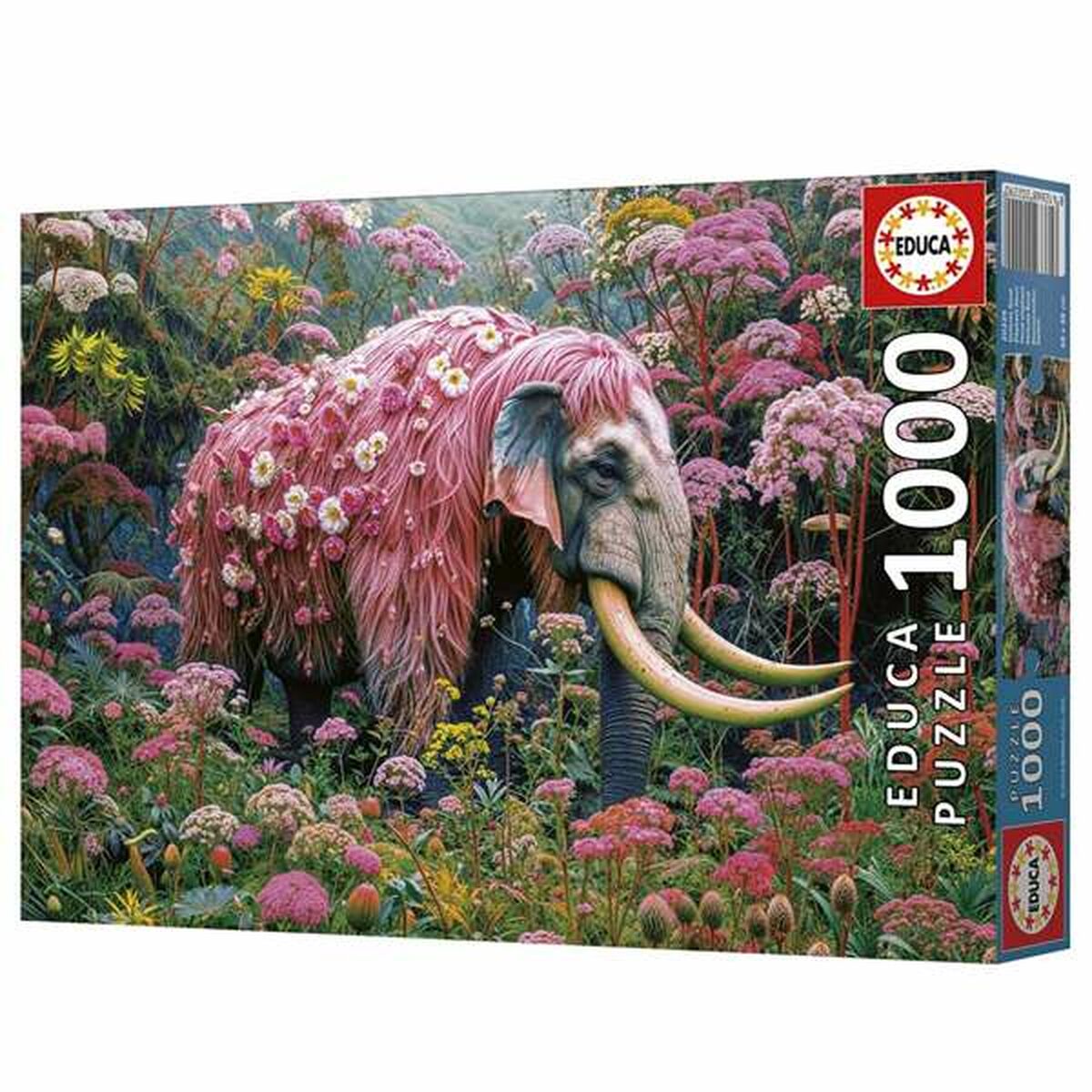 Puzzle Educa Floral Elephant