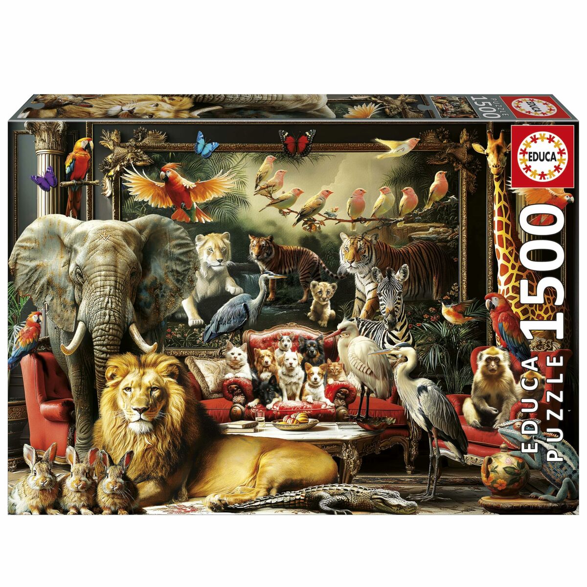 Puzzle Educa La Mansin de los Animales 1500 Pieces