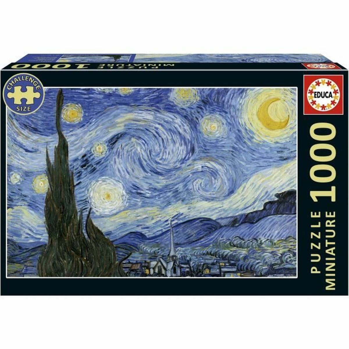 Puzzle Educa Miniatura Noche Estrellada 1000 Pieces Puzzle Educa Miniatura Noche Estrellada 1000 Pieces