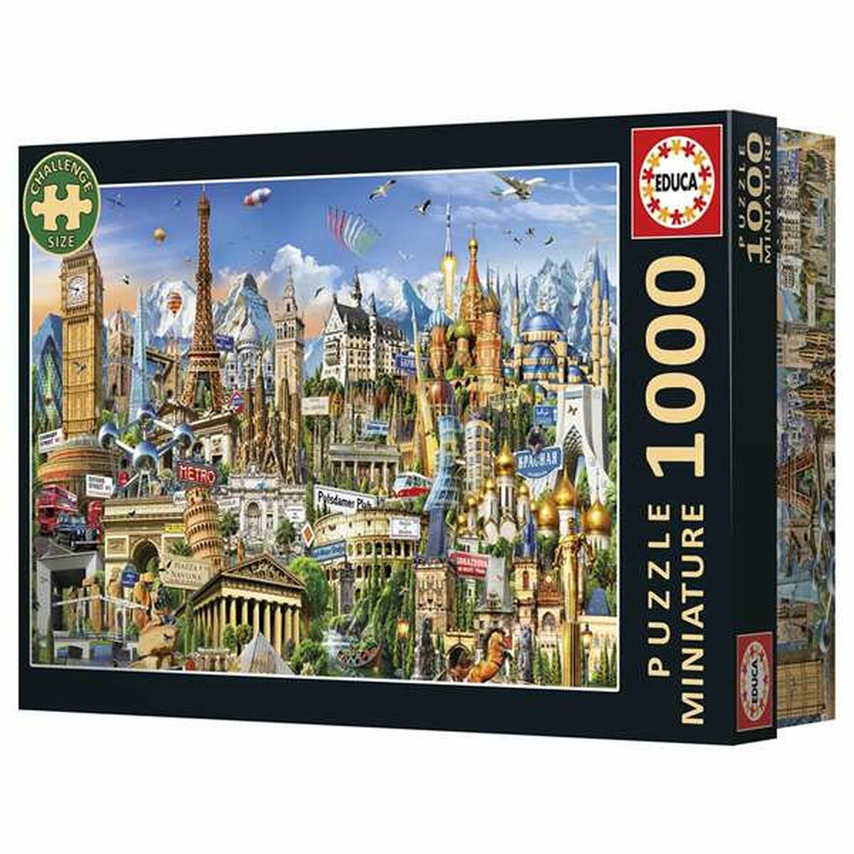 Puzzle Educa Europe Minature 1000 Pieces Puzzle Educa Europe Minature 1000 Pieces