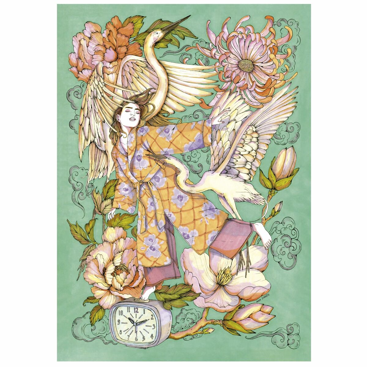 Puzzle Educa Despertador, Ana Jarn 1000 Pieces