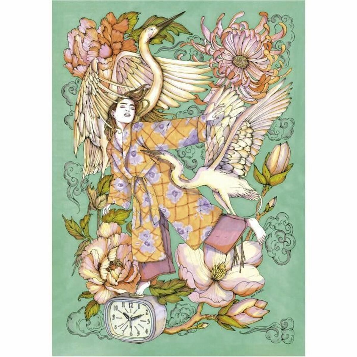 Puzzle Educa Despertador, Ana Jarn 1000 Pieces