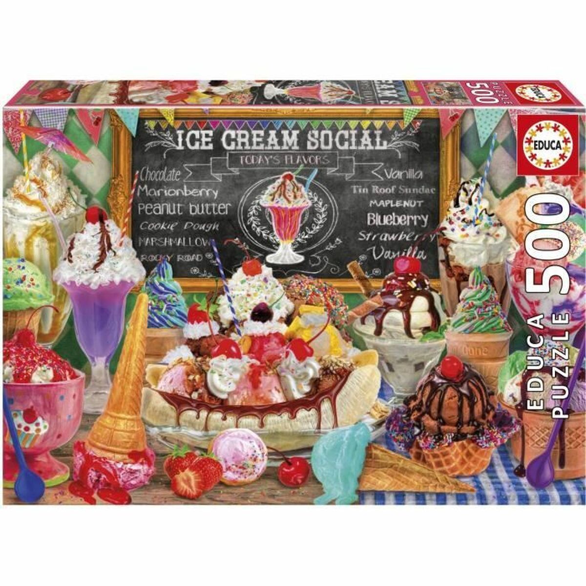 Puzzle Educa Heladera 500 Pieces