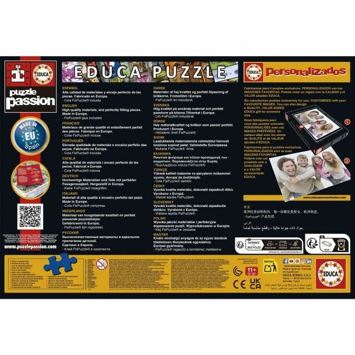 Puzzle Educa Heladera 500 Pieces