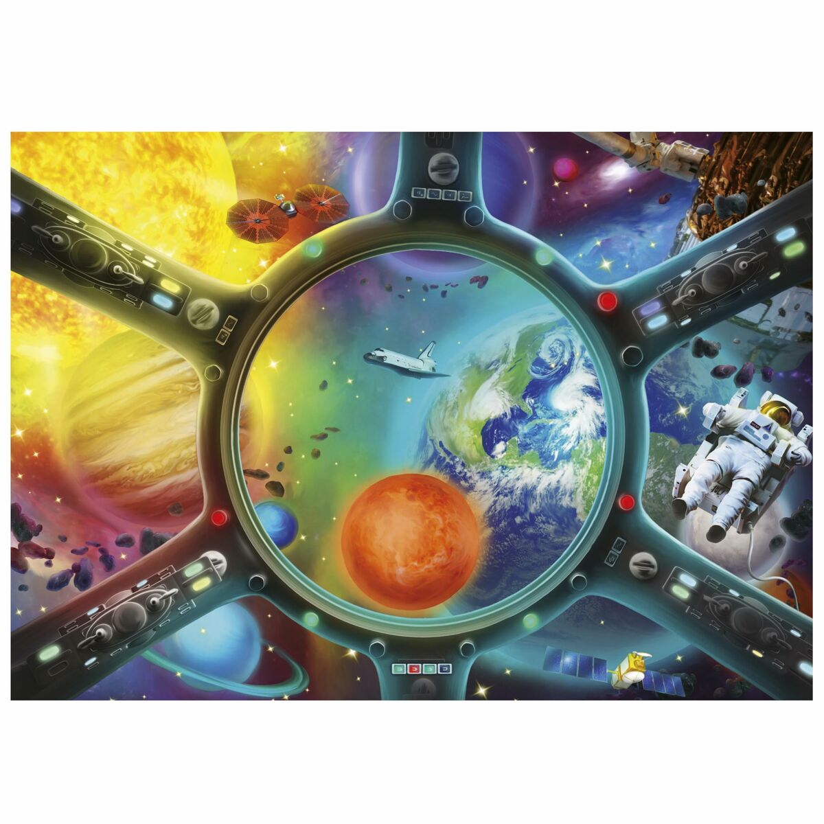 Puzzle Educa Paseo Espacial 500 Pieces