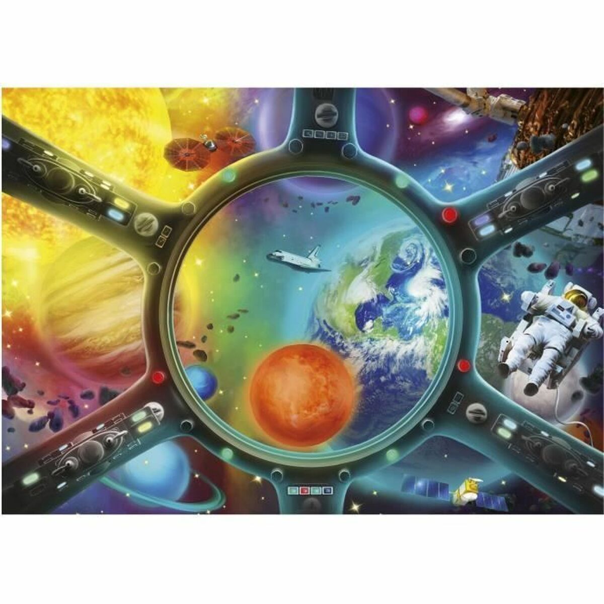 Puzzle Educa Paseo Espacial 500 Pieces