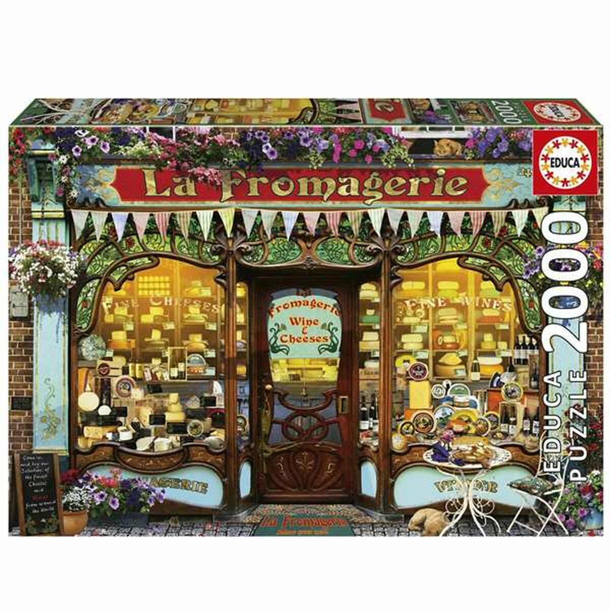 Puzzle Educa The fine cheese shop
