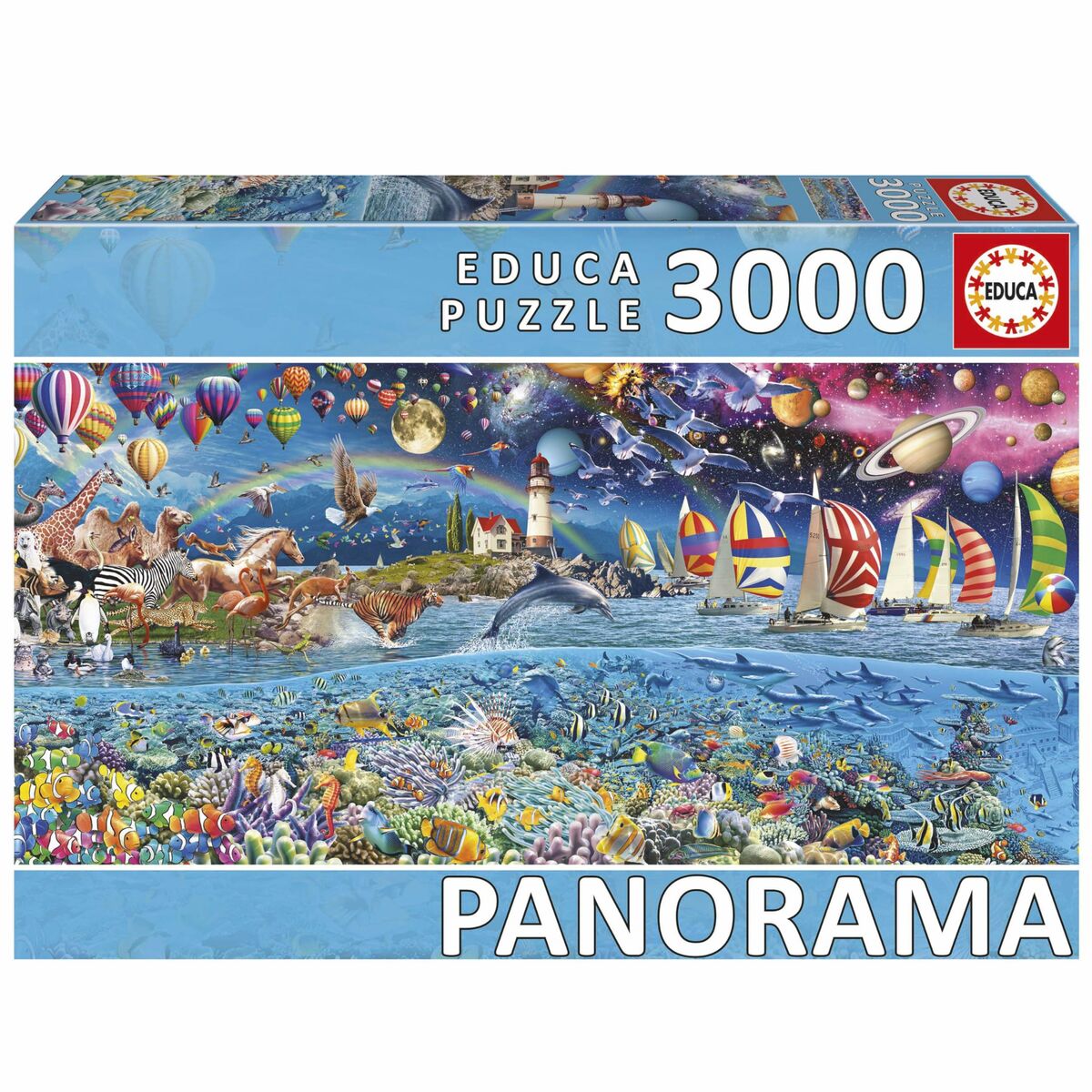 Puzzle Educa Panorama de la Vida 3000 Pieces