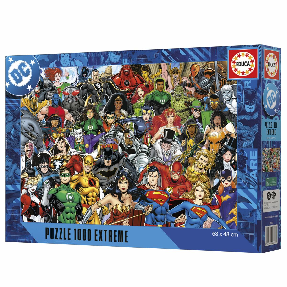 Puzzle Educa Liga de la Justicia DC Comics 1000 Pieces